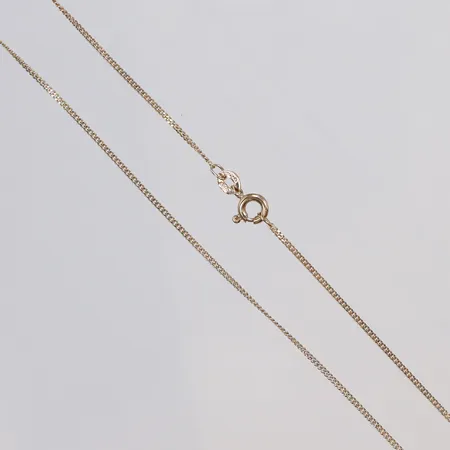 Kedja Pansar 51cm bredd 1mm, Uno-A-Erre 18K Vikt: 3 g