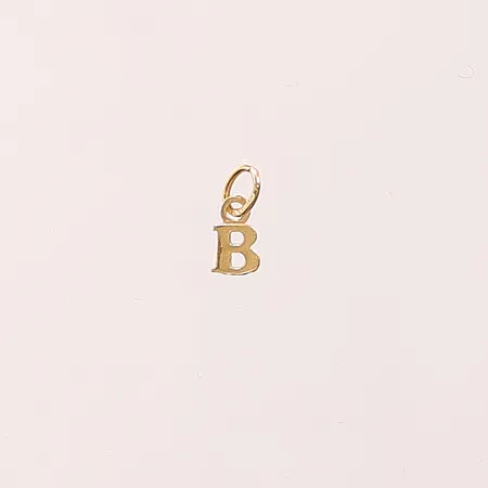 Hänge "B", 7mm, 18K 0,2g.