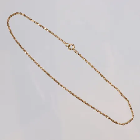Fotlänk Cordell 26,5cm bredd 1,2mm 18K Vikt: 3,5 g