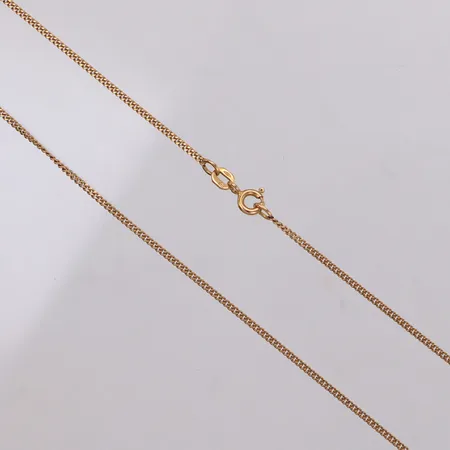 Kedja, pansar, 52,5cm, bredd: 1,4mm, Balestra, 18K Vikt: 4,1 g