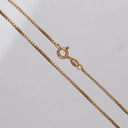 Kedja, venezia, 39,5cm, bredd: 1,4mm, 18K Vikt: 5 g