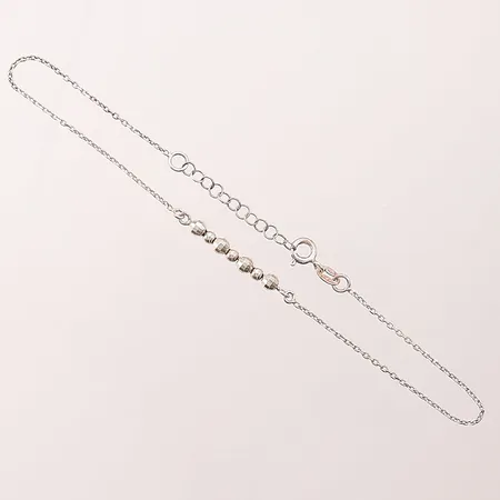 Vristlänk, 22,5-26cm, 925/1000 Silver 2,1g.