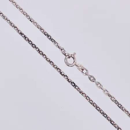 Kedja Ankar, längd: ca 42,5cm, bredd: ca 2mm, 835/1000, silver Vikt: 8,6 g