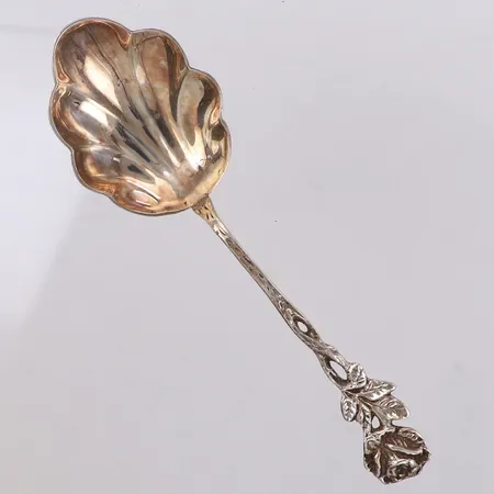 Sockersked, Ros, Gewe, Malmö, år 1961, 830/1000 silver Vikt: 19,3 g