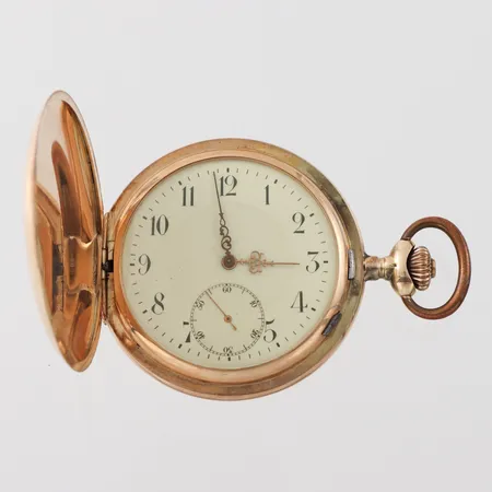 Savonett, fungerar ej, diameter ca 52.6 mm, totalvikt 94.5 gram,14k.