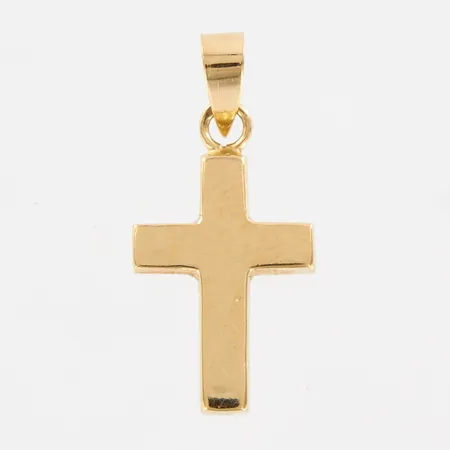 Hänge, kors, ca 25mm, 18K Vikt: 0,9 g
