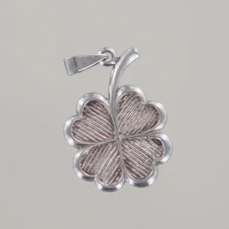 Hänge, längd 3 cm, bredd 1,7 cm, silver 925/1000 Vikt: 2 g