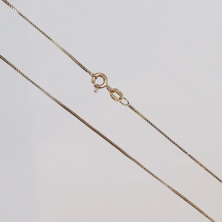 Kedja Venezia 41cm bredd 1mm, Balestra 18K Vikt: 2 g