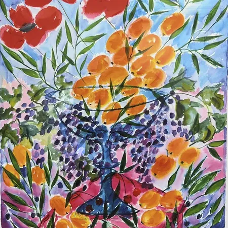 Tavla, Provence i mitt hjärta, Lena Linderholm (1947-), färglitografi, mått inklusive ram 66x107cm, signerad och numrerad 976/1495, inramad med glas, informationsblad på baksida. OBS! Skickas ej.  Specialfrakt, kontakta pantbankskontoret för mer information.
