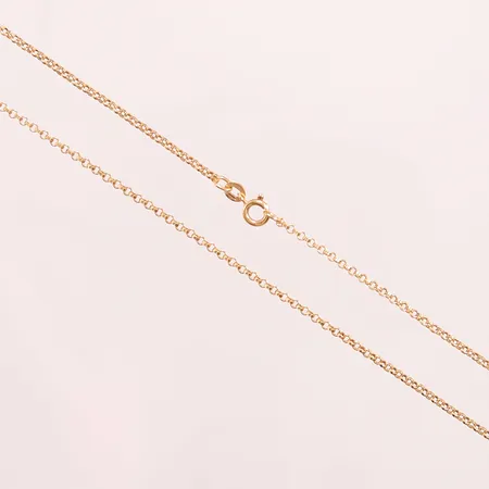 Kedja, 60cm, bredd:2mm, UnoAerre, 18K 7,8g.