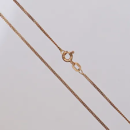 Kedja Pansar, längd: 38cm, bredd: 1,2mm, GHA, 9K Vikt: 1,7 g