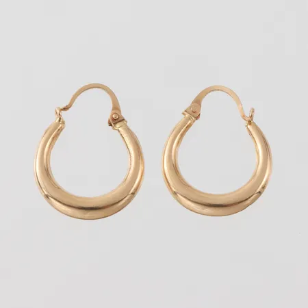 Örhängen paret, höjd ca 21 mm, 18k. Vikt: 2 g