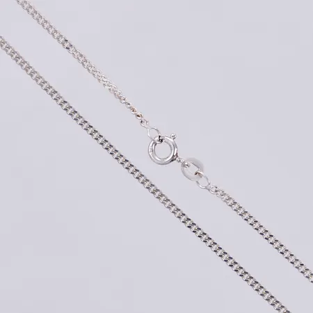 Kedja Pansar, längd: ca 36cm, bredd: ca 1,5mm, 925/1000 silver  Vikt: 2,8 g