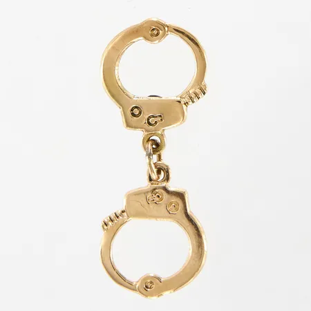 Ett udda örhänge, handbojor, ca 35mm, saknar stopp, 14K Vikt: 2,8 g