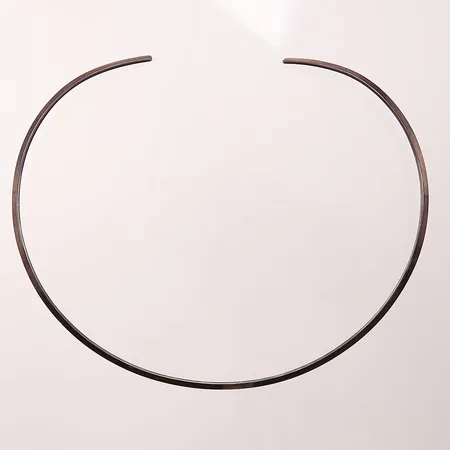 Stelt collier, justerbar storlek, 830/1000 Silver 19g.