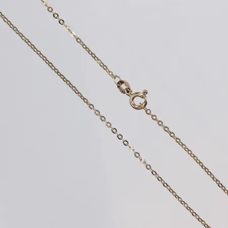 Kedja Ärtlänk 42,5cm bredd 1,5mm 18K Vikt: 2,6 g