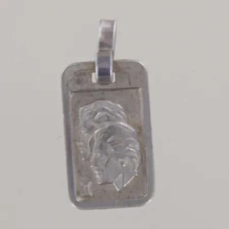 Hänge, längd 2,4 cm, bredd 1 cm, silver 925/1000 Vikt: 2,2 g
