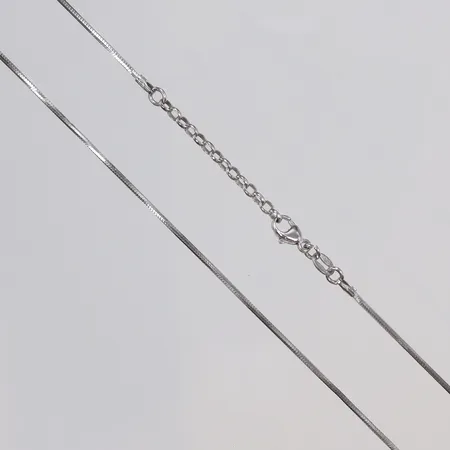 Kedja Ormlänk 42-45mm bredd 1mm silver 925/1000 Vikt: 4,8 g