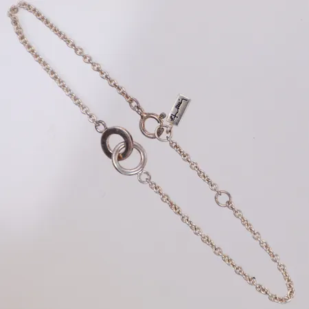 Armband, längd 17cm, Mini Twosome, Amor Vincit Omnia, Efva Attling, 925/1000 silver Vikt: 2,4 g
