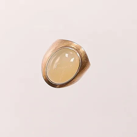 Ring, Gussi, Ø17½, bredd:23mm, 925/1000 Silver 7,3g.
