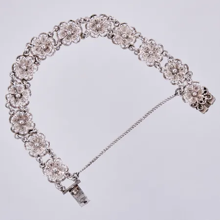 Armband, längd: ca 17,5cm, bredd: ca 11mm, 830/1000, silver Vikt: 10,7 g