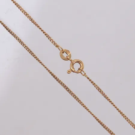 Kedja Pansar, längd 38,5cm, bredd 1mm, 18K Vikt: 2,8 g