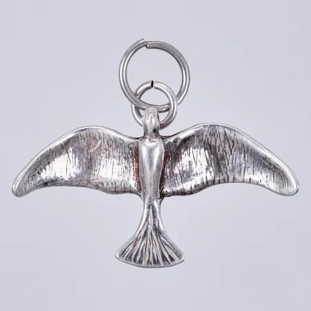 Hänge, Fågel, längd: ca 2cm, bredd: ca 6-22m, stämplad SGP, 925/1000, silver Vikt: 2,4 g