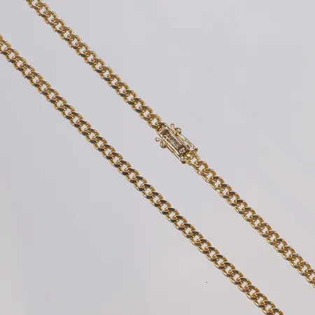 Kedja Pansar 51,5cm bredd 3mm JO'ANS Guld, Köping, 18K Vikt: 27,4 g