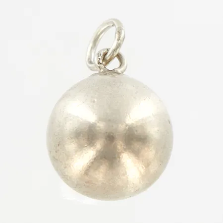 Hänge, kula, ca 19mm, 830/1000 Silver Vikt: 2,8 g
