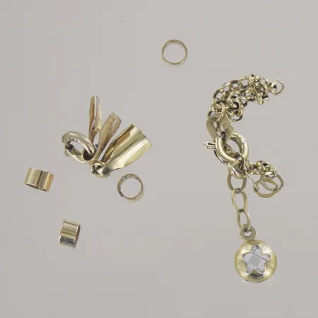 Skrot, 14K Vikt: 1,6 g