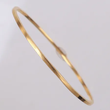Armring, Ø69mm, bredd 2mm, år 1963, skev, 18K Vikt: 5,6 g