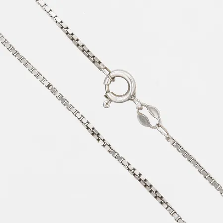 Kedja Venezia, längd: 38,5cm, bredd: 1mm, 925/1000 silver. Vikt: 3,2 g