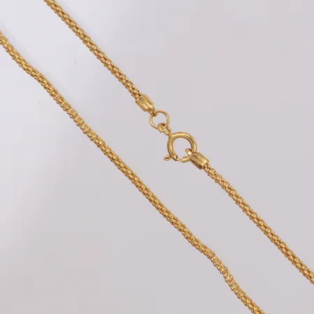 Kedja, längd 46cm, bredd 1,2mm, 18K Vikt: 1,8 g