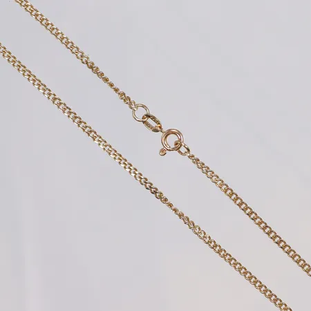 Kedja Pansar 43,5cm bredd 2mm 18K Vikt: 5,5 g