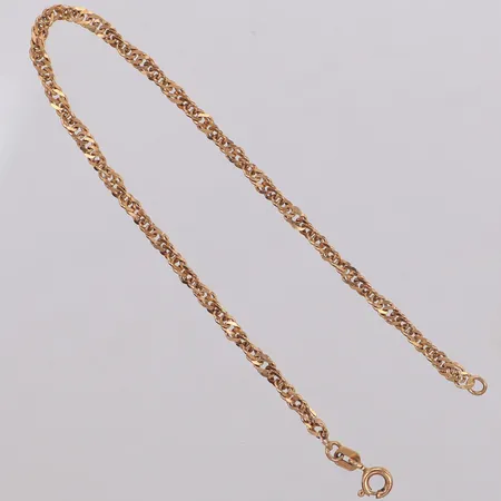 Armband, Singapore, 19cm, bredd: 2,8mm,  Vikt: 3 g