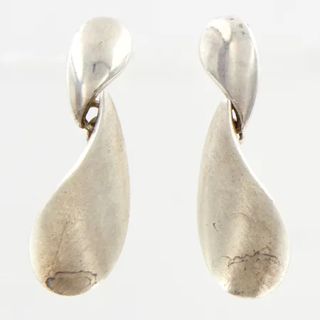 Ett par örhänge GHA, 27mm, bredd: 9mm, silver 925/1000 Vikt: 3,7 g