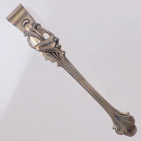 Sockertång, längd 90mm, nr 378, Norge, 830/1000 silver Vikt: 14,1 g