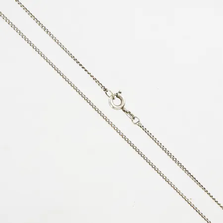 Kedja Pansar, 54cm, bredd: 1,3mm, silver 835/1000 Vikt: 2,4 g