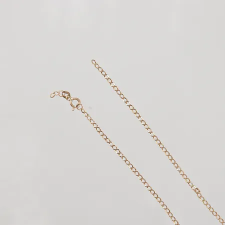 Kedja Pansar, 46cm, bredd 2,3mm, defekt, av, 9K,  Vikt: 2,5 g