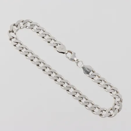 Armband Pansar, längd ca 21.5 cm, bredd 7 mm, silver 925/1000. Vikt: 19 g