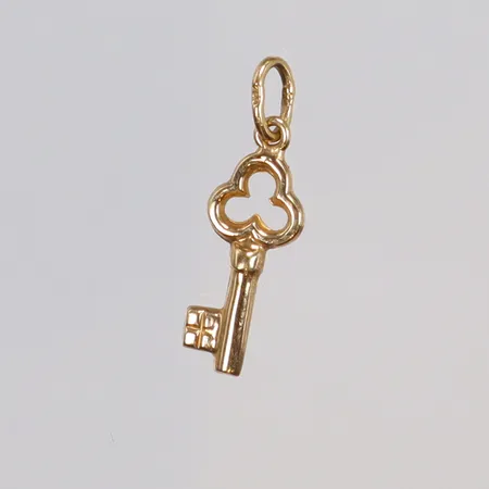 Hänge, Nyckel 6x21mm inklusive hängöglan, 18K Vikt: 0,4 g
