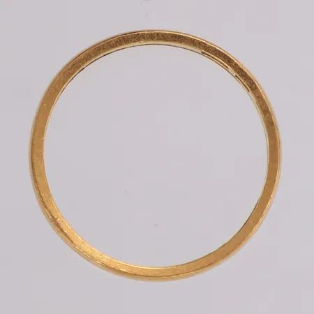 Ring, slät, stl 17½, bredd: 3,6mm, 23K Vikt: 3,7 g
