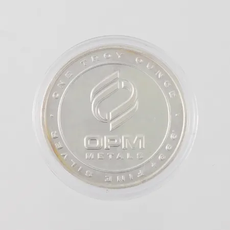 Mynt Silver. Vikt: 31,1 g