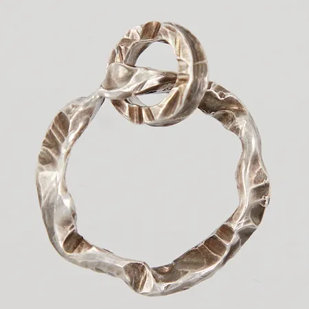 Hänge, Ø32,5mm, bredd ca 5,8mm, 925/1000 silver,  Vikt: 13,7 g