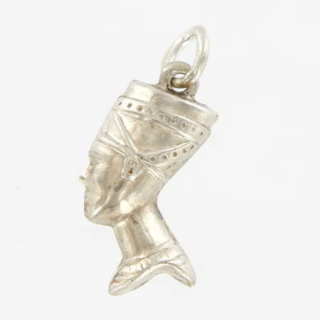 Hänge Nefertiti, 22mm, silver  Vikt: 1 g