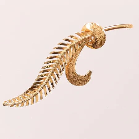 Brosch, 49mm, 18K 3,2g.