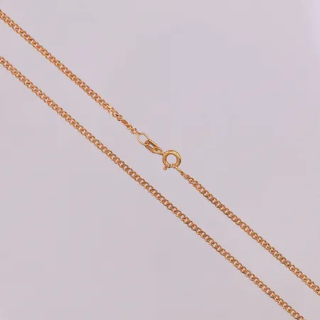 Kedja, Pansar, 50,5cm, bredd 1,8mm, något ojämn, 18K Vikt: 5,7 g