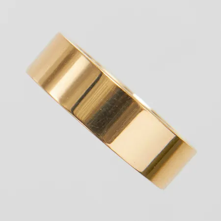 Ring, slät, Ø20¼, bredd: 6,9mm, välvd invändigt, Schalins, 18K Vikt: 12,9 g