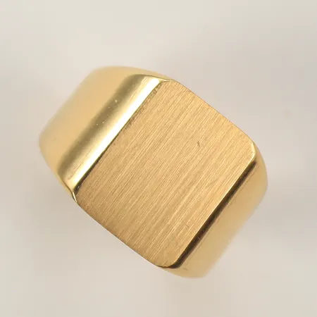 Klackring stl 19½, bredd 5-12mm, 18K Vikt: 8,5 g