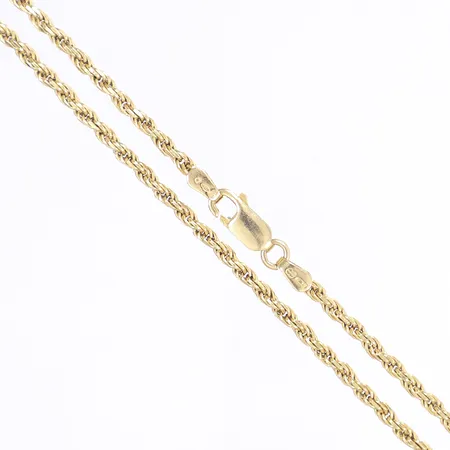 Halskedja Cordell, 45,5cm, bredd 2,5mm, tillv. Uno A Erre, Italien, 18K Vikt: 13,2 g